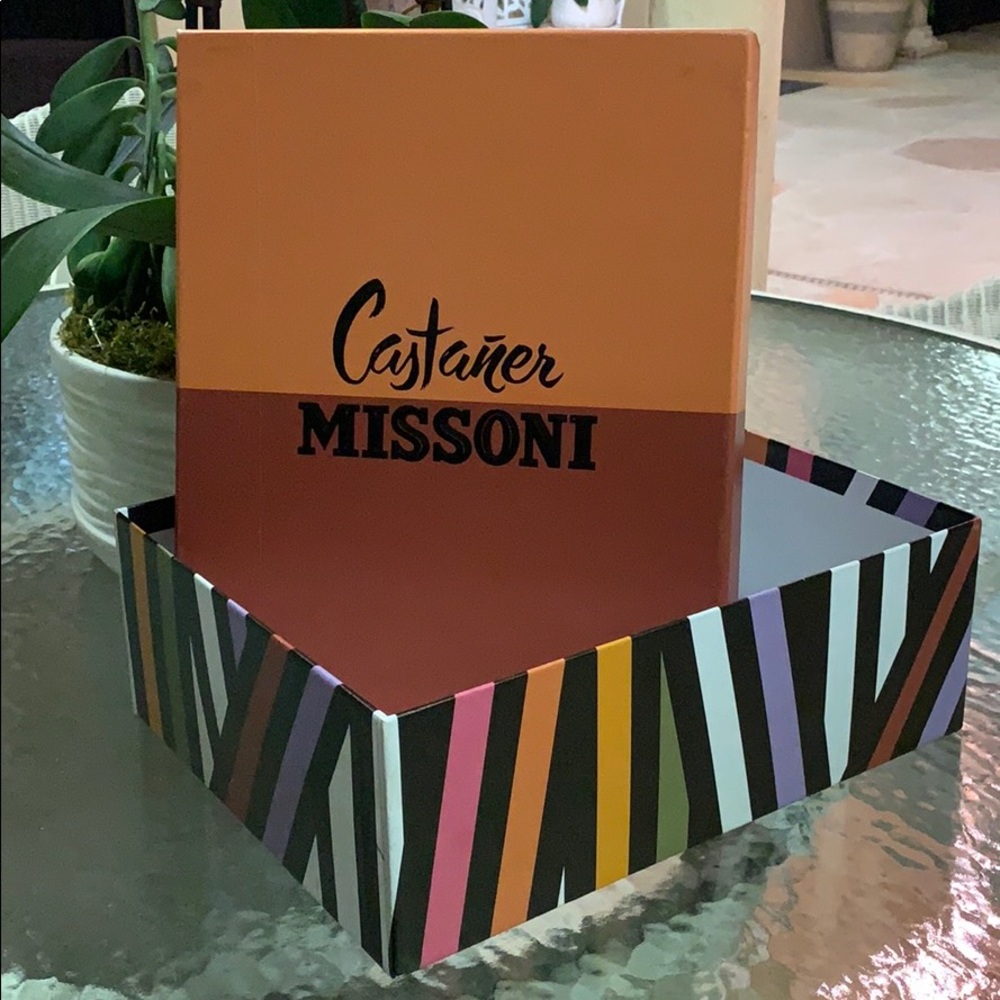 Missoni Castañer shoe box 🧡